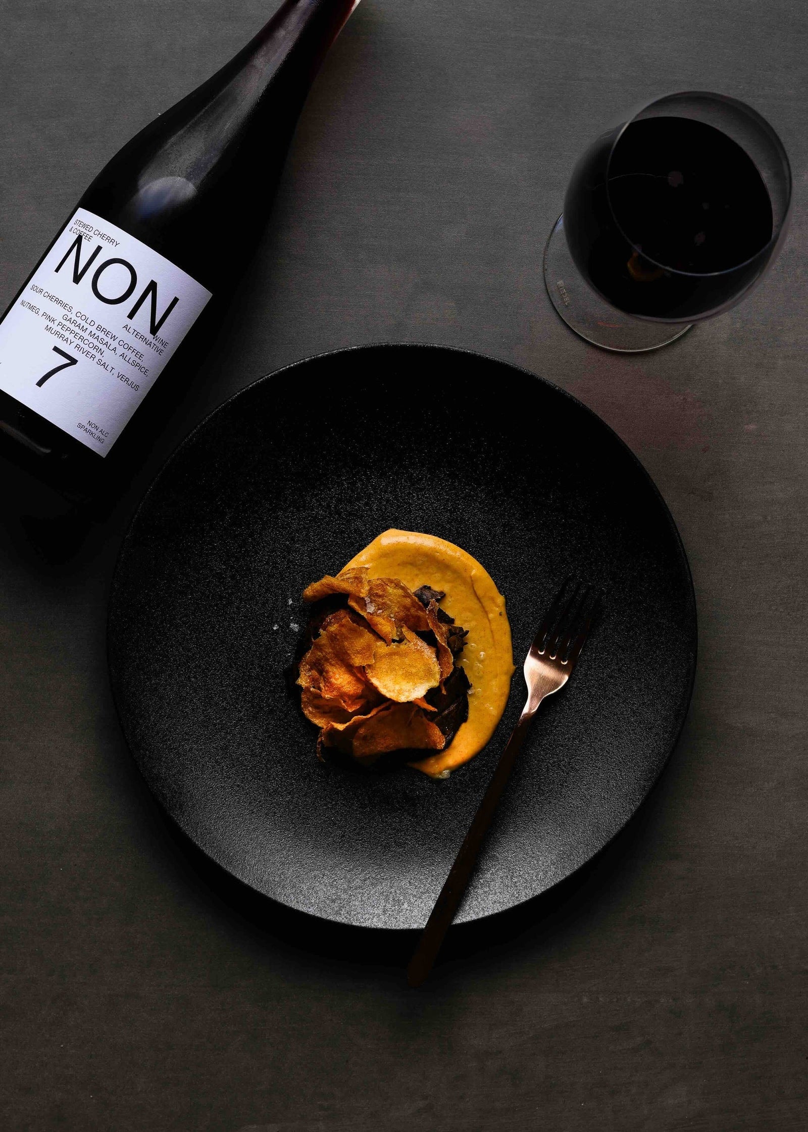 Portobello Steaks with Thick-Cut Crispy Fries & Vegan Mustard Cream