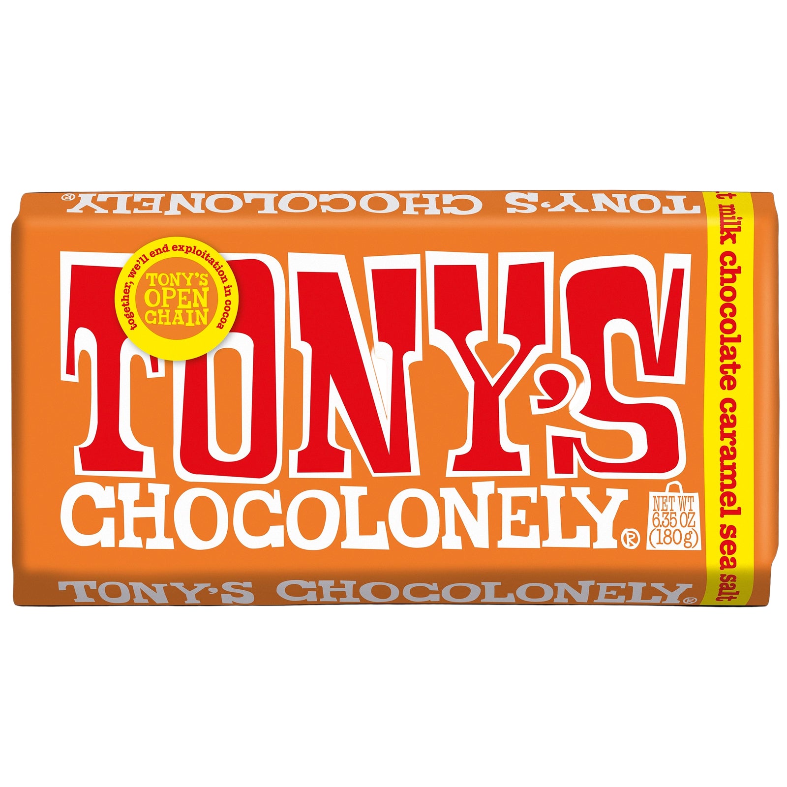 Milk Chocolate Caramel Sea Salt 32% Bar