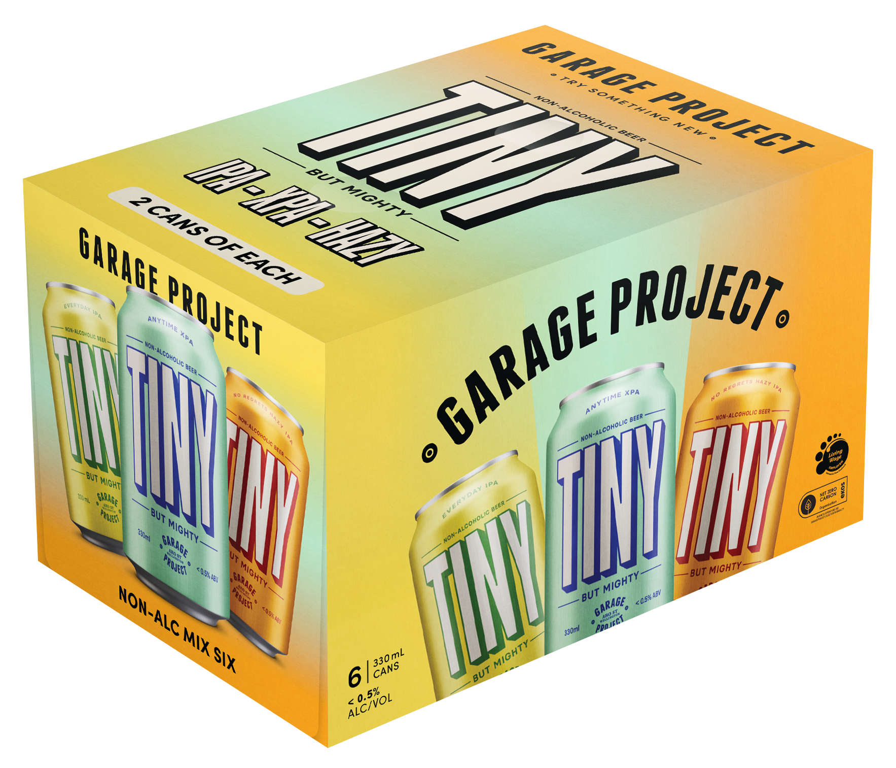 GARAGE PROJECT TINY MIXED 6 PACK